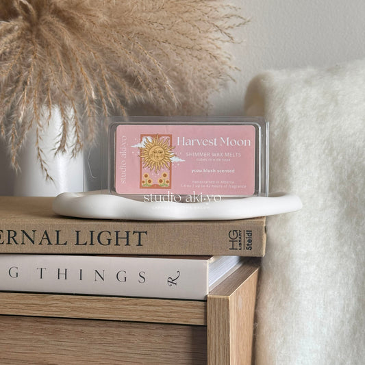 Harvest Moon snap bar wax melts with fresh yuzu