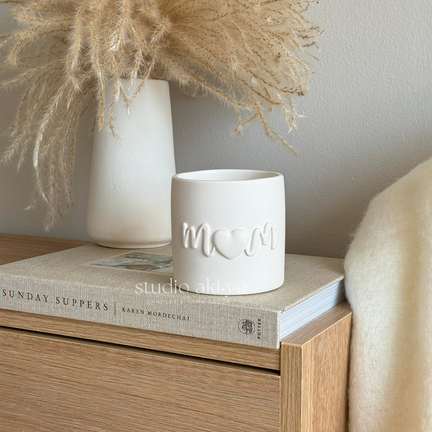 Wood Wick Candle - Mom Jar