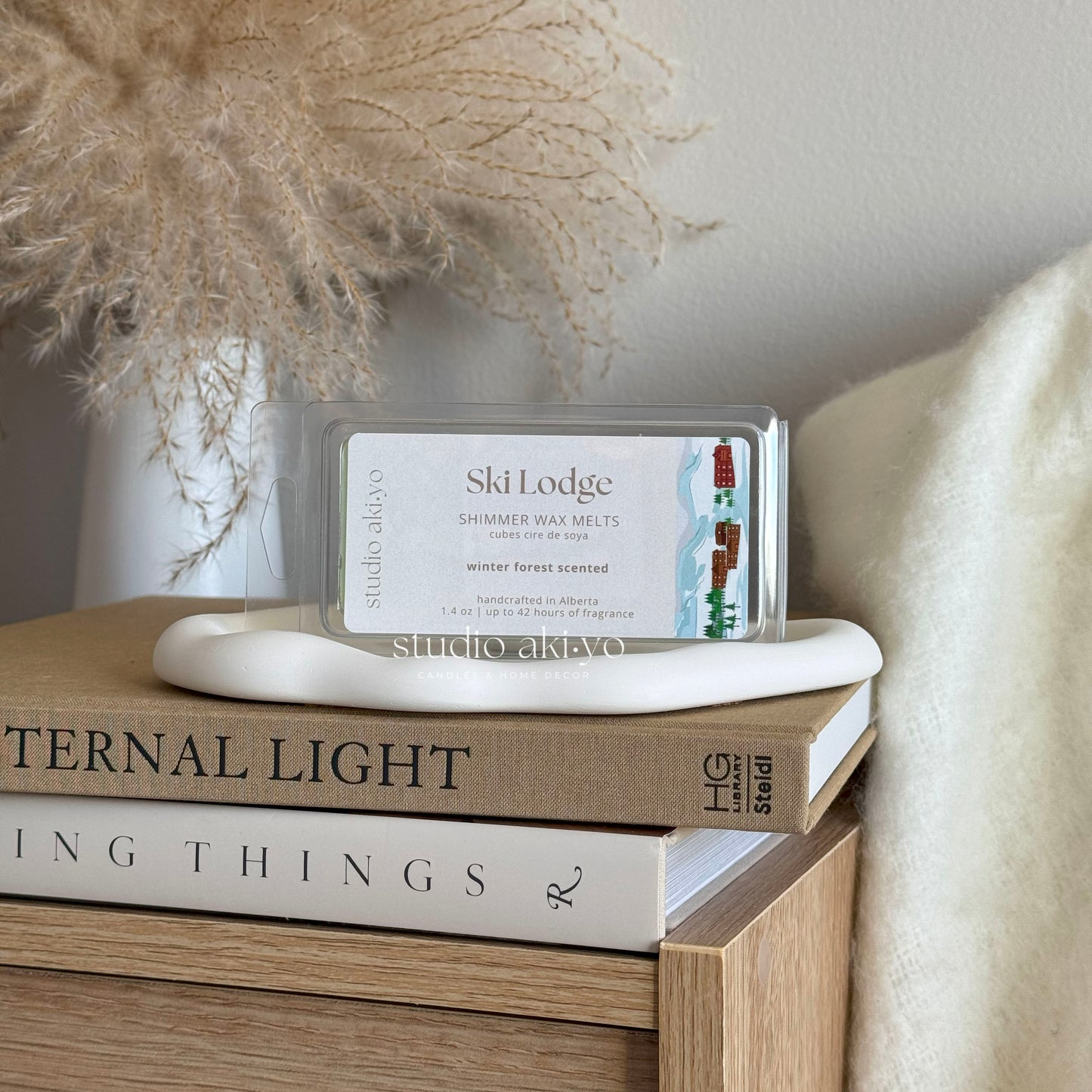 Hand-poured Ski Lodge wax melt bar – Studio Akiyo