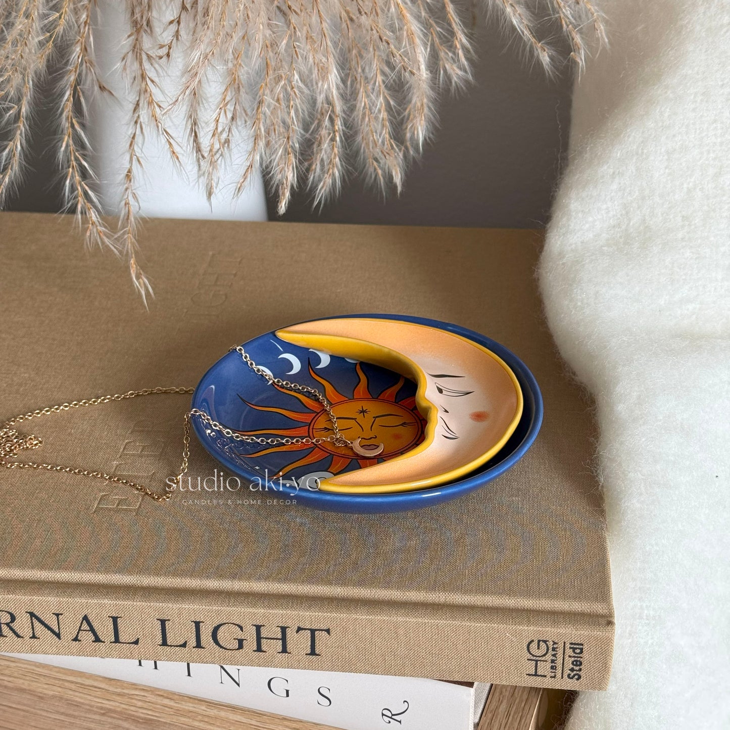 Sun and Moon Stacking Trinket Tray
