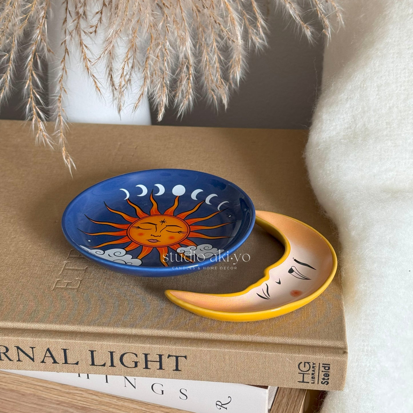 Sun and Moon Stacking Trinket Tray