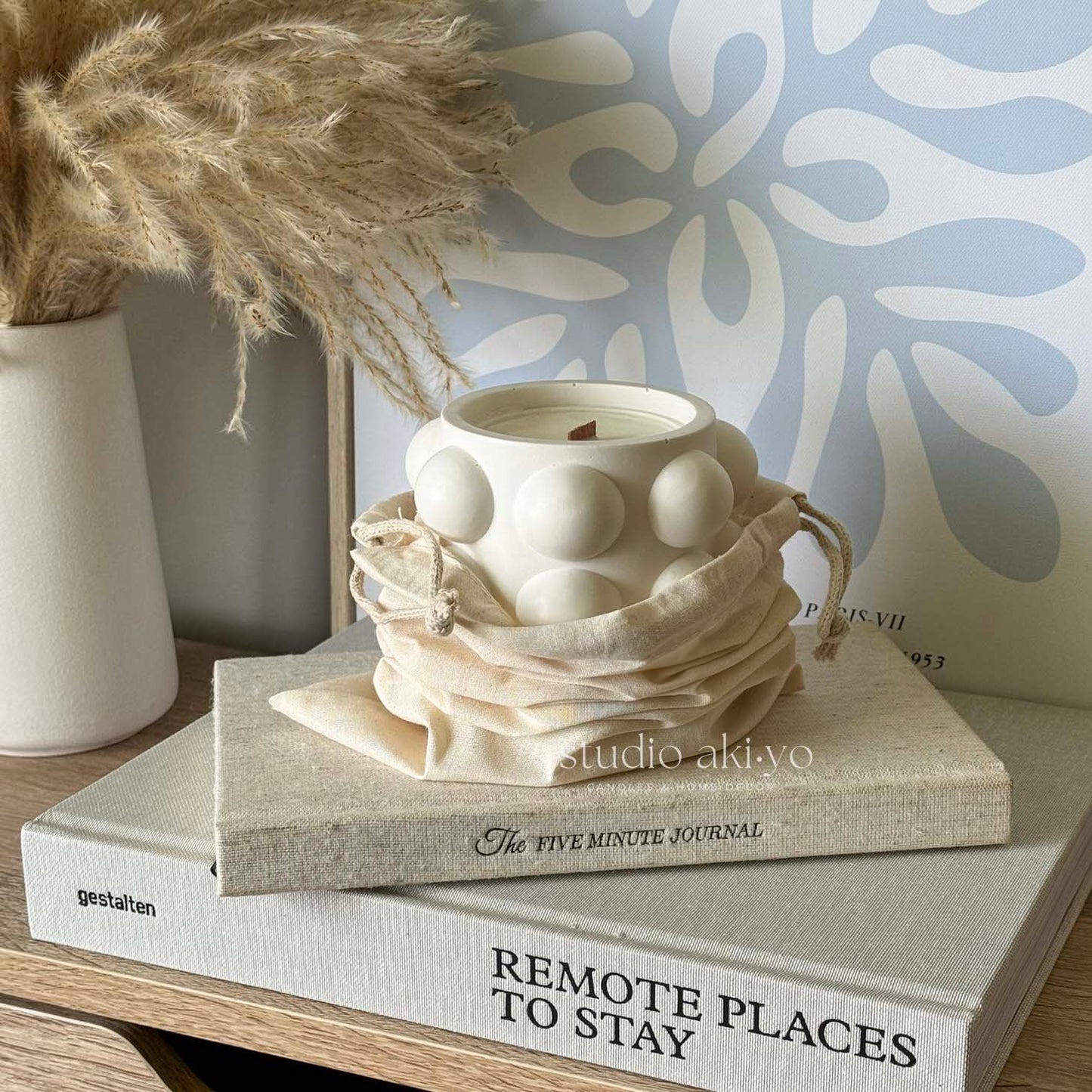 Wood Wick Candle - Sea Salt + Sage