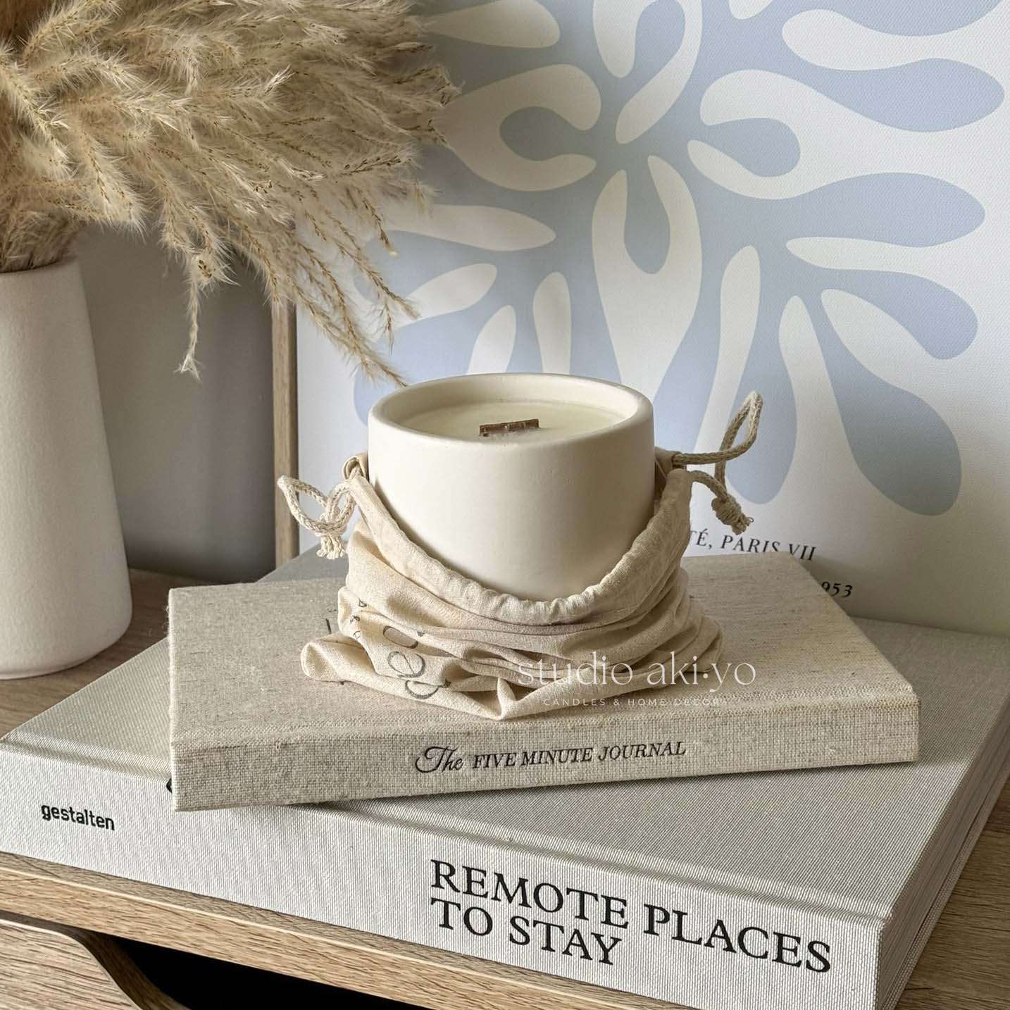 Wood Wick Candle - Sea Salt + Sage