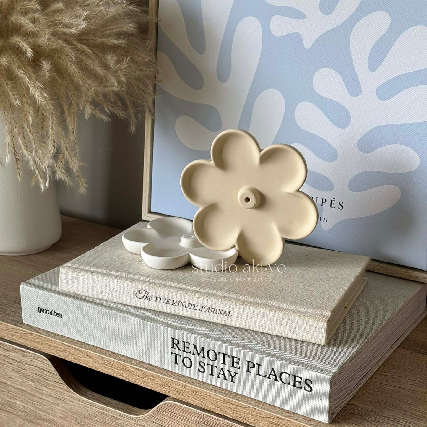 Flower Incense Stick Holder