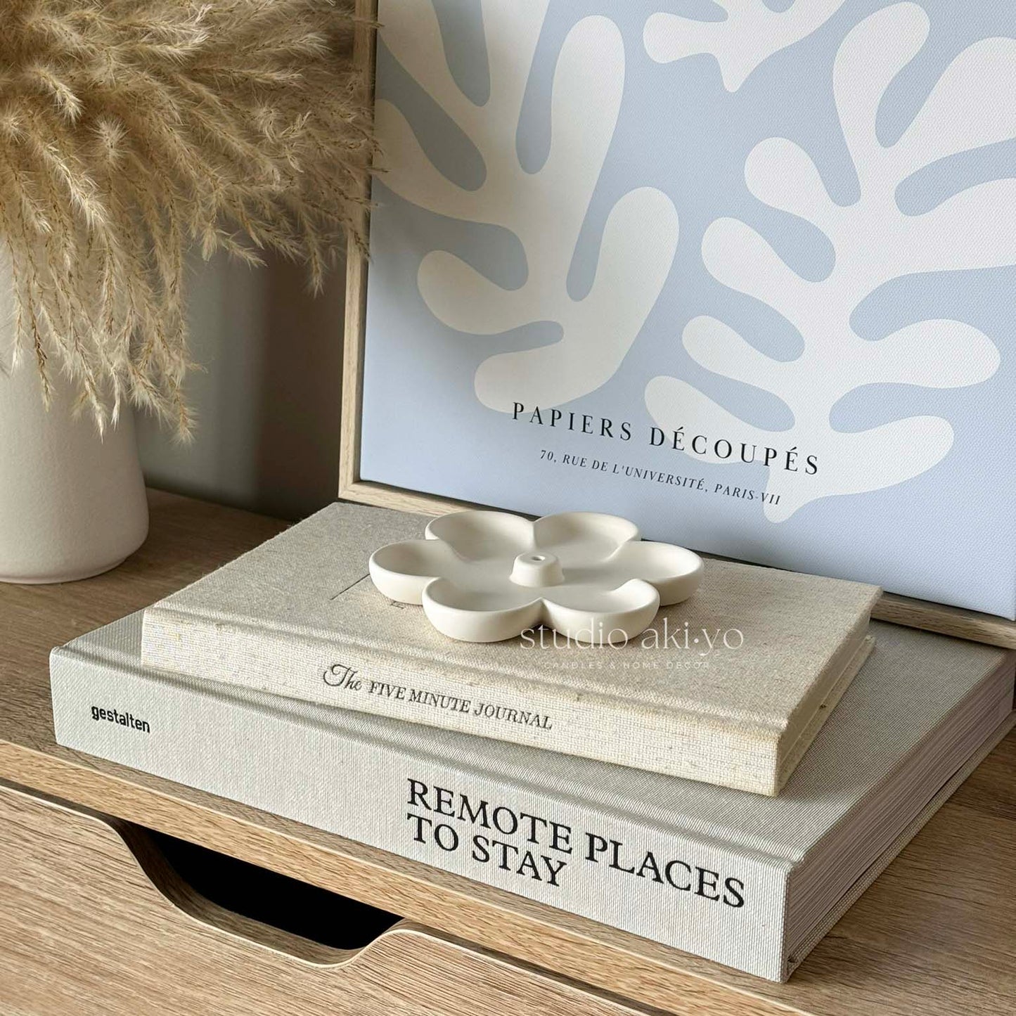 Flower Incense Stick Holder