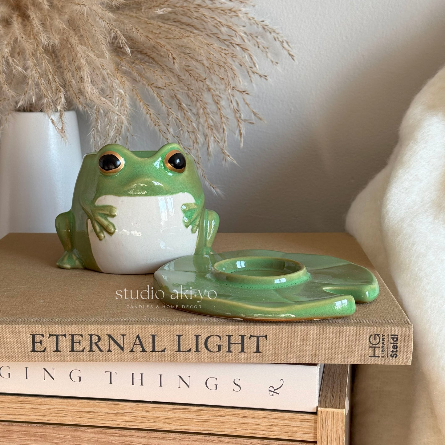 Frog Cottagecore Wax Melt Burner