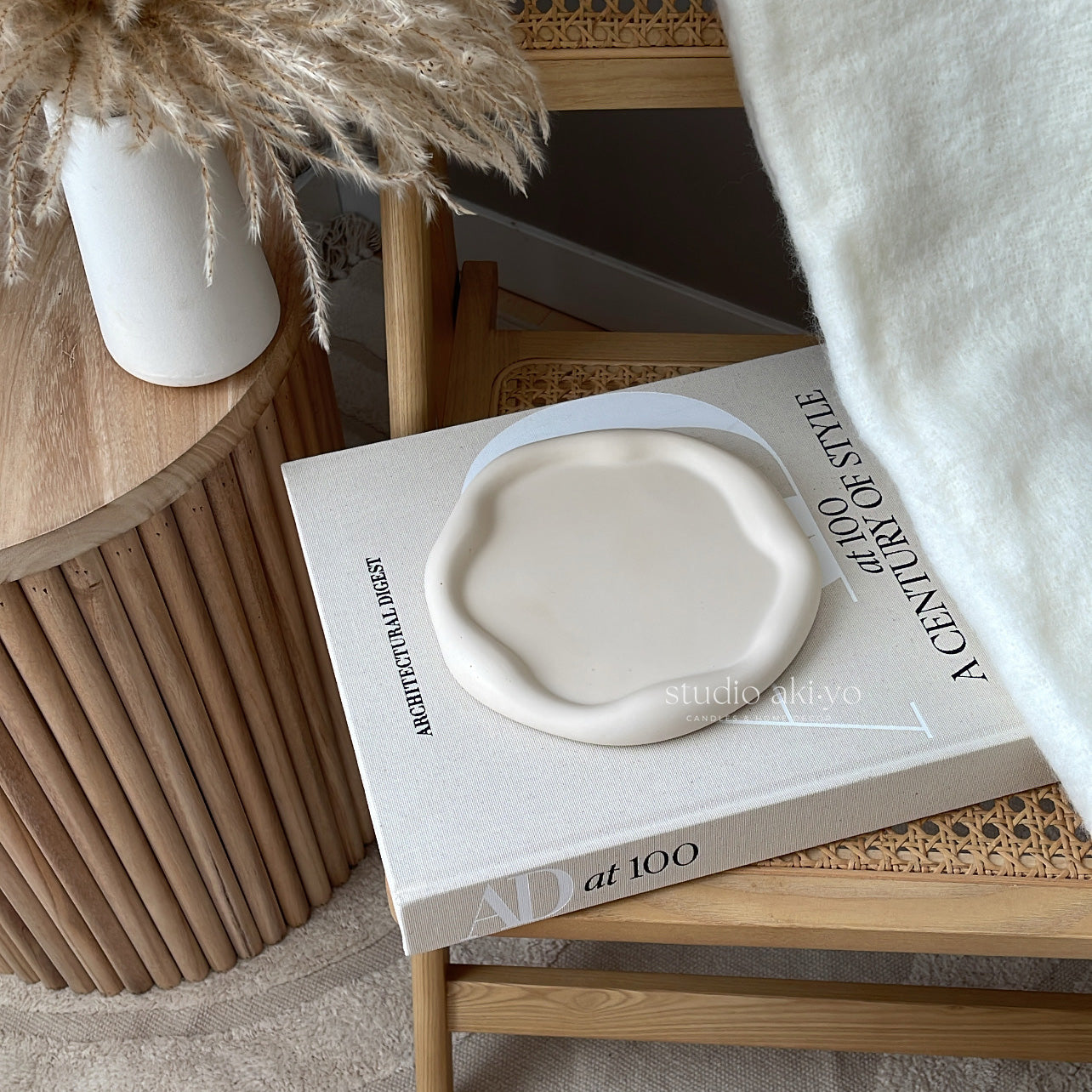 Irregular Round Cloud Trinket Tray