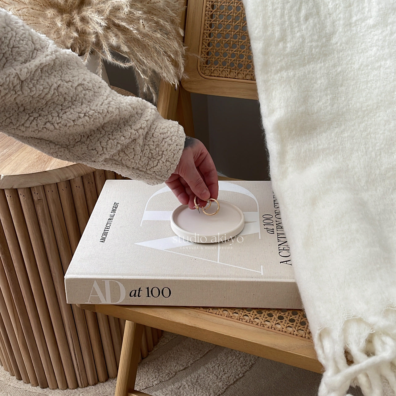 Round Trinket Tray