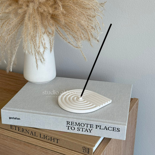 Arched Ribbed Incense Stick Holder