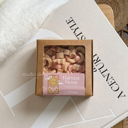 Harvest Moon wax melts scoopies in stars and moon shapes