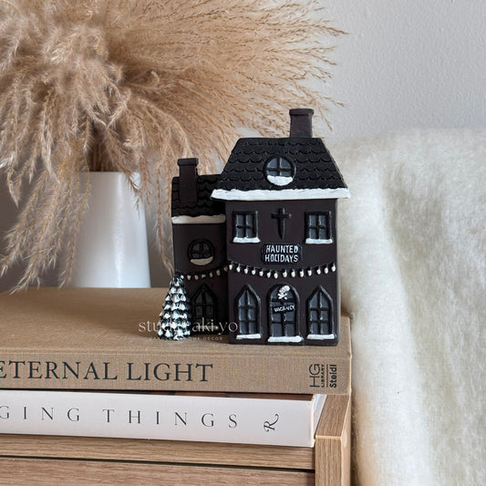 Hunted Holiday House Incense Cone Holder