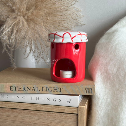 Strawberry Jam Cottagecore Wax Melt Burner