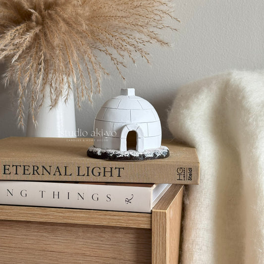 Igloo Incense Cone Holder in a neutral display