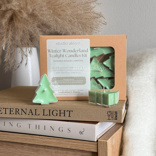 Tealight Candle Kit - Winter Wonderland