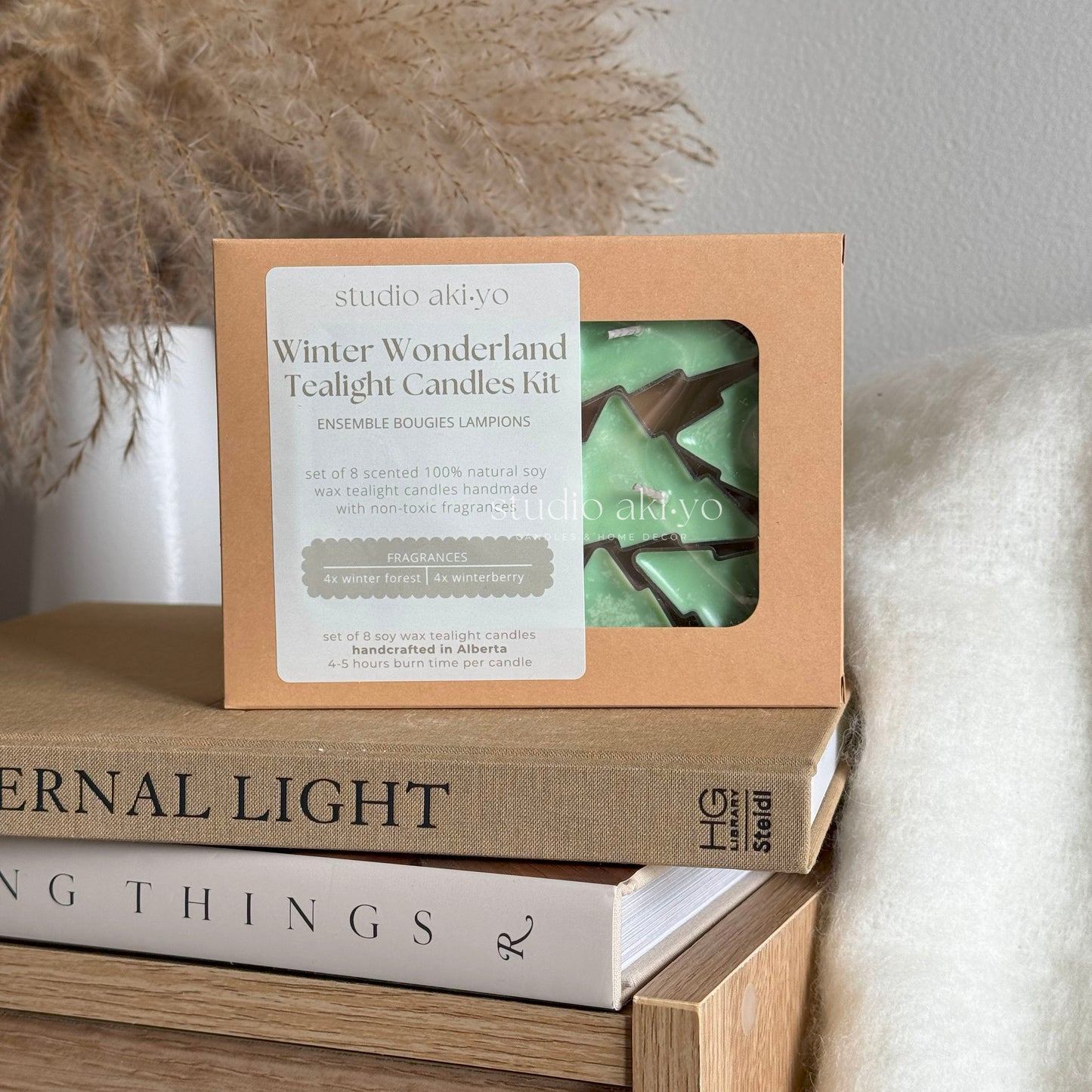 Tealight Candle Kit - Winter Wonderland