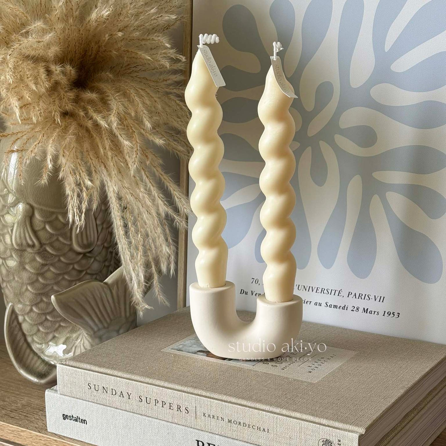 Double Taper Candle Holder