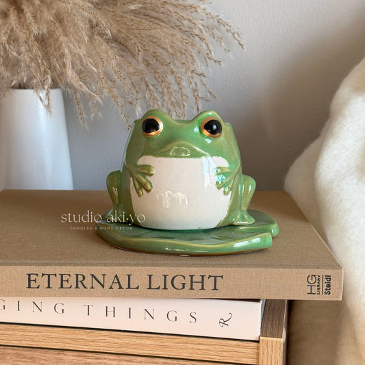 Frog Cottagecore Wax Melt Burner