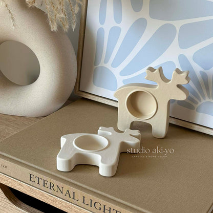 Reindeer Tealight Candle Holder