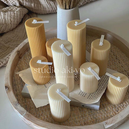 Minimalist Pillar Set Candle