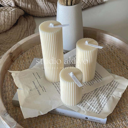 Minimalist Pillar Set Candle