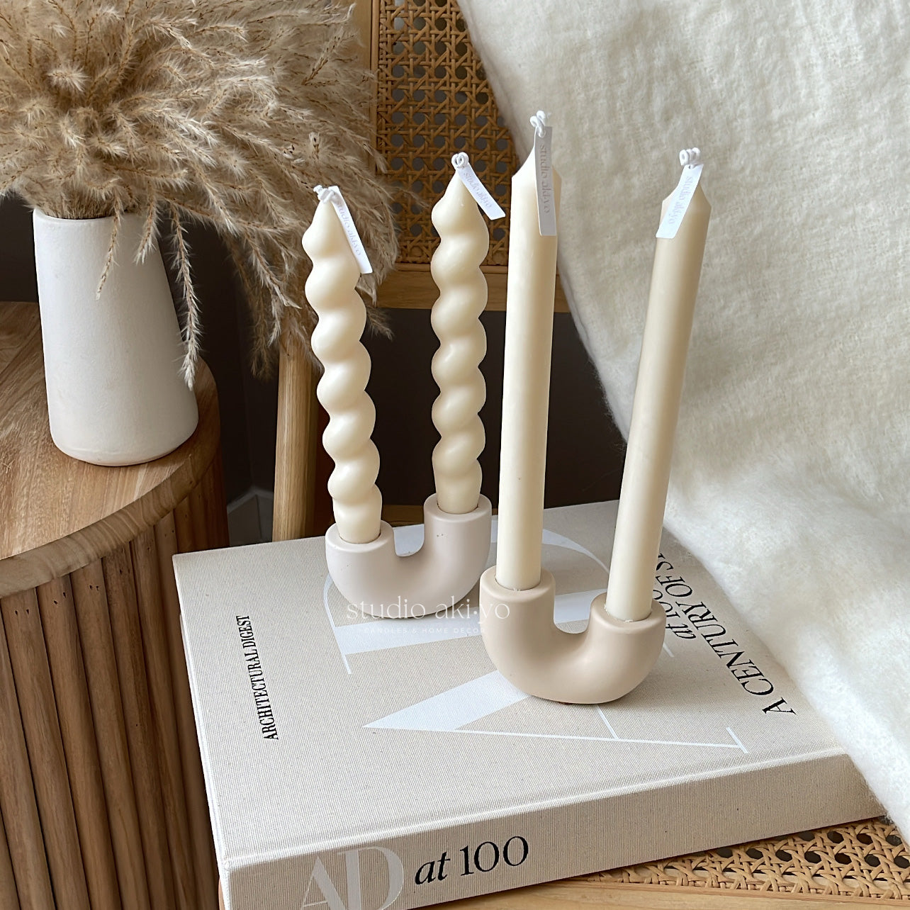 Double Taper Candle Holder