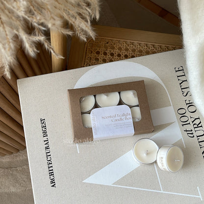 Tealight Candle Box - Eucalyptus Mint